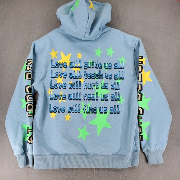 Cactus Plant Flea Market Kid Cudi Enter Galactic Hoodie M Glow Long Beach Stars - Picture 3 of 7